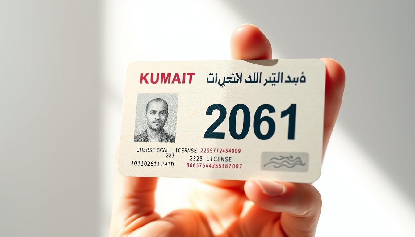 Kuwait Driving License No. 2061