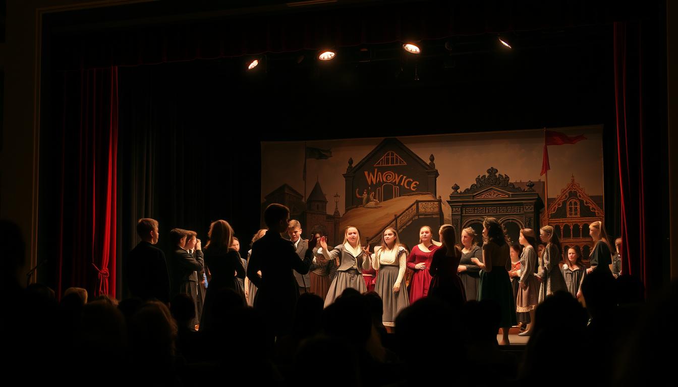 Andora's Primary School Stages 'War and Peace' in English
