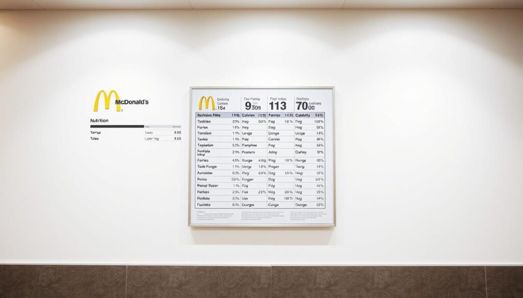 McDonald's nutrition information McDonald's nutrition information