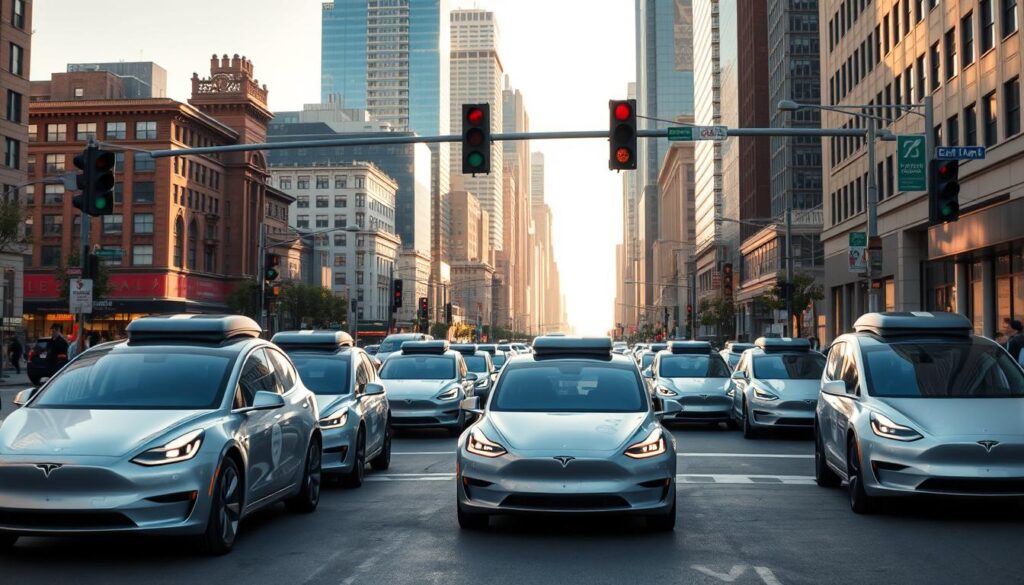 Tesla Robotaxi autonomous vehicles