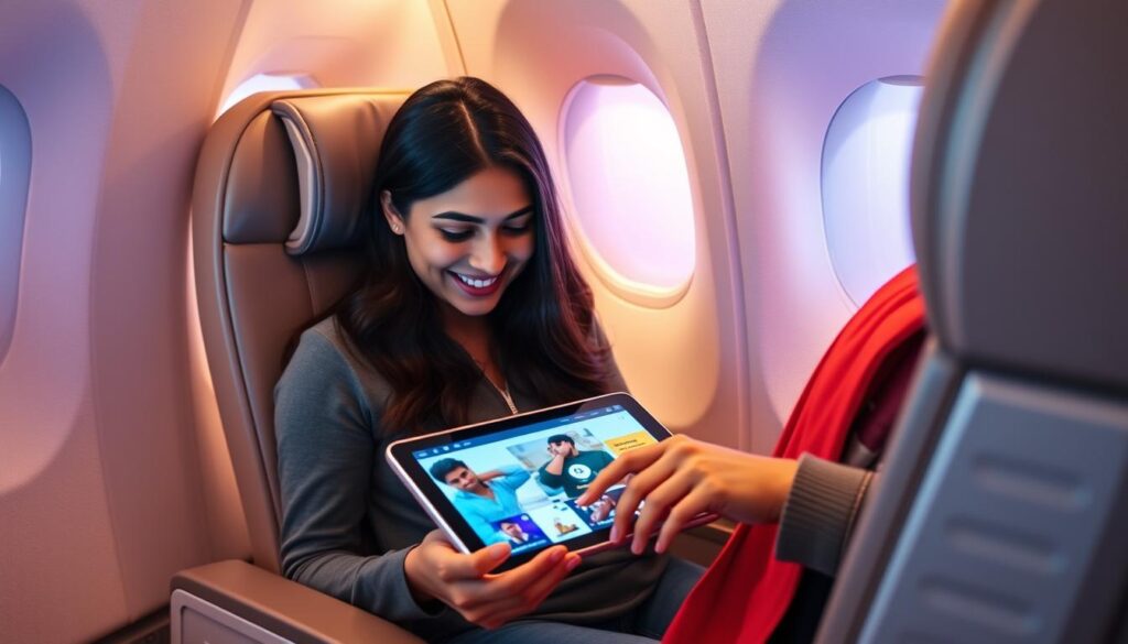 air india in-flight entertainment
